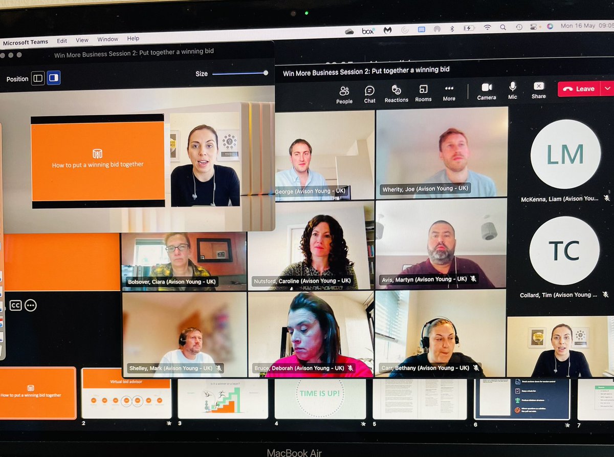 Last of 20 sessions with <a href="/AvisonYoung/">Avison Young</a> today. Fantastic group. Always on time. Full of ideas and questions. All in on their professional development #winning