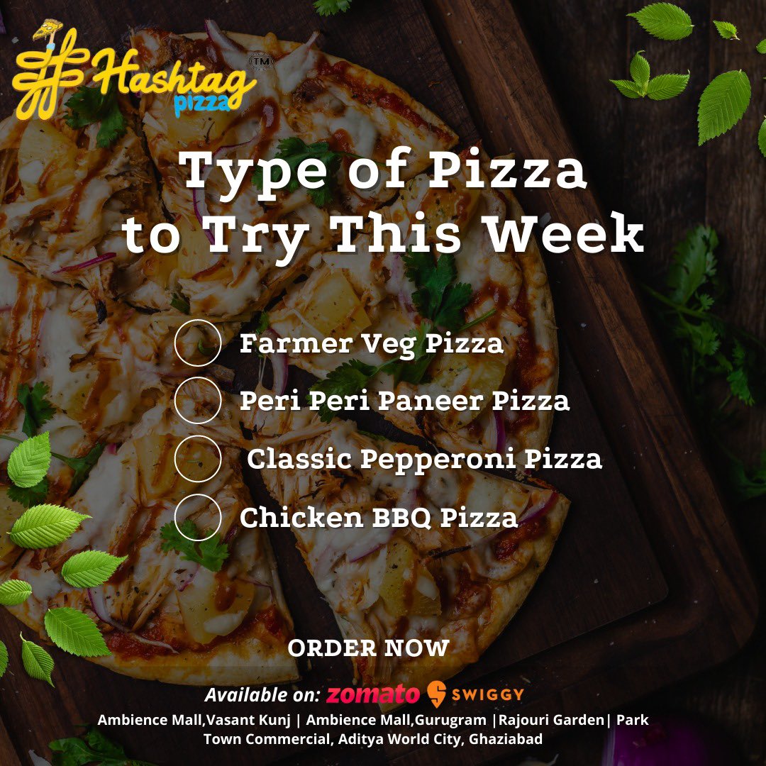 Hashtag Pizza tweet media