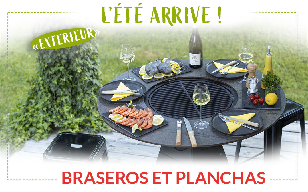FlamDeco's tweet photo. Il est temps de se faire plaisir en extérieur avec les braseros, planchas et barbecues avec de nombreux modèles chez @FlamDeco  ☀️🍹🔥
https://t.co/rbyWd4W5H2 https://t.co/GFmE719la3