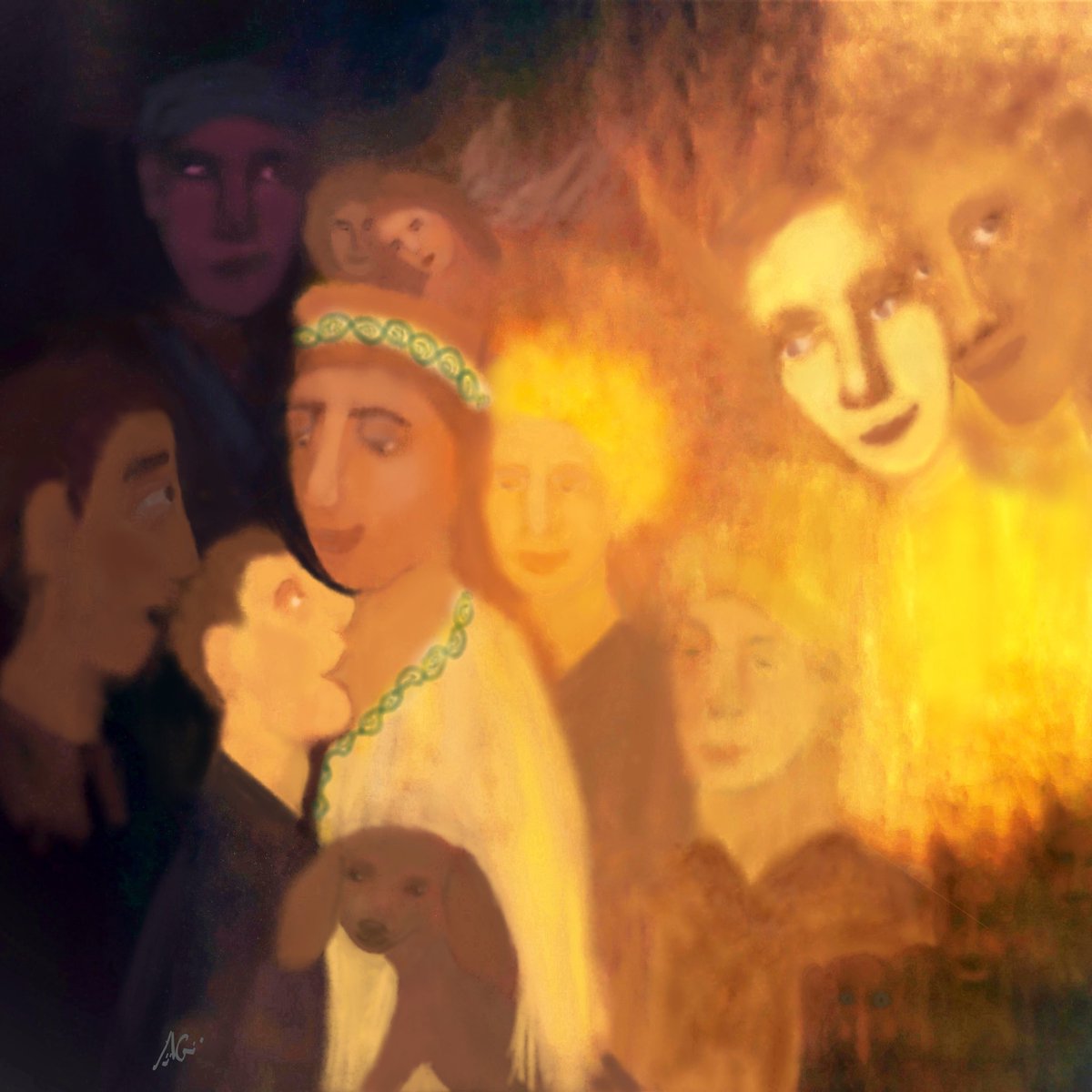 AgnesGomori's tweet photo. ๐As an #empath #artist whoโs a forever #idealist I created this artwork, praying for #peace, #love and #unity on this Earth. ๐ค๐
๐ผ#Artwork: Calling for Unity by Agnes Gomori
#artgomori #empathart #peaceartist https://t.co/YnuimPsdPn
