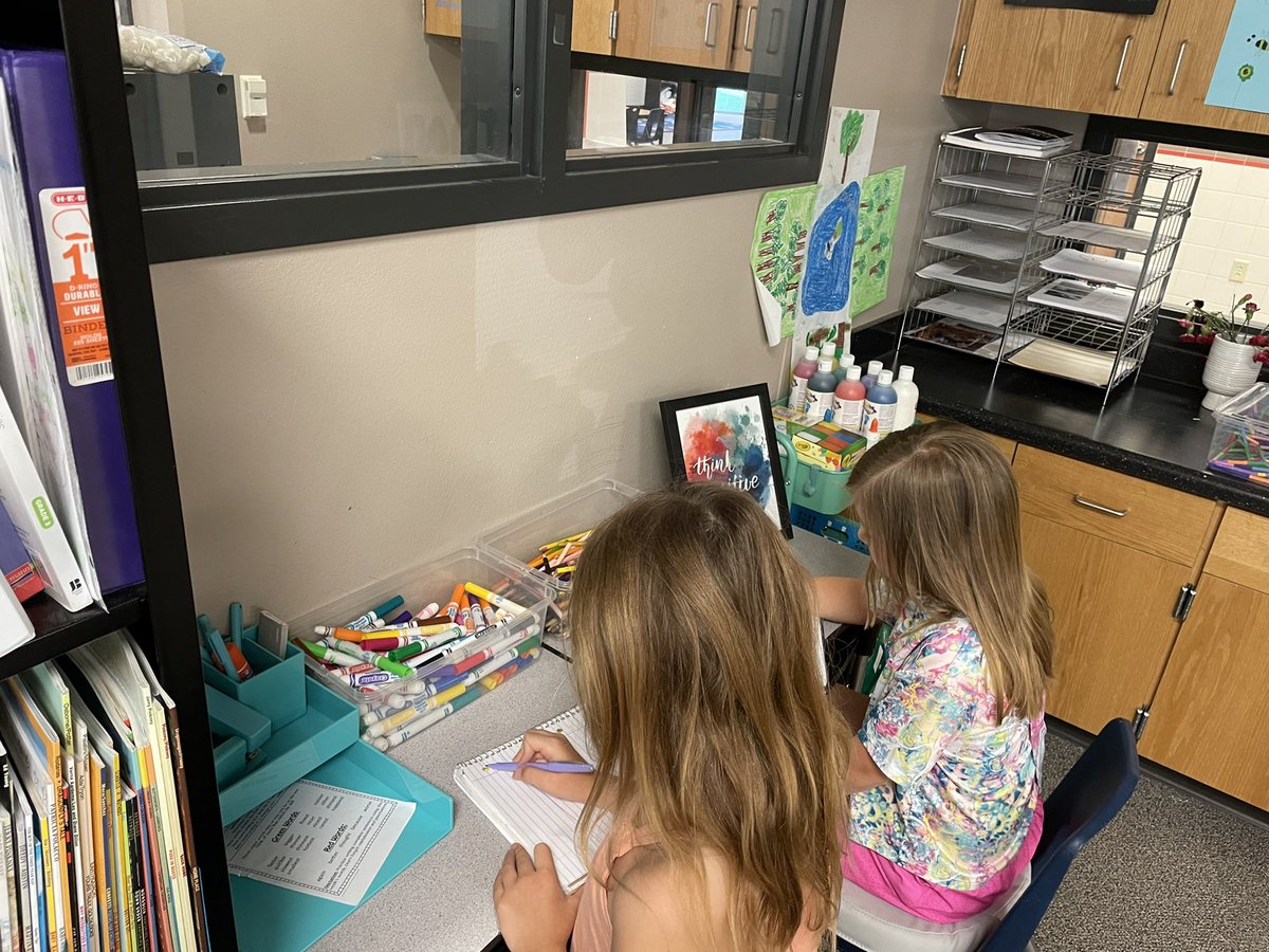 KoesterMrs's tweet photo. Students have become experts at syllable types this year! Partner word work this week to wrap up the year: brainstorming their own words that fit each syllable type! @Parkside_ES https://t.co/OuWRtH6k7s