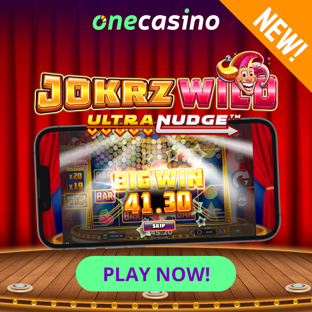 One Casino interface op mobiel