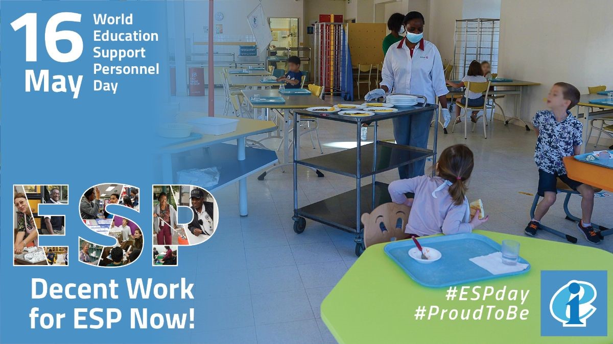 NLTeachersAssoc's tweet photo. Today, we are giving thanks to education🍎support personnel for providing a positive &amp; safe learning environment. Thank you to all the Student Assistants, School Secretaries, Custodians, Bus Drivers &amp; all support personnel that are essential in our schools. #ThankYou #ESPDay https://t.co/A9oZBahbNZ