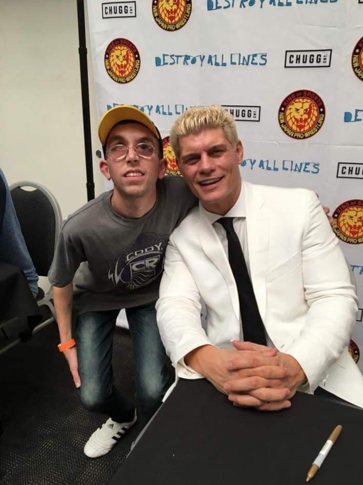 Mrwce28's tweet photo. @CodyRhodes You've always been one of my all time favourites. Love watching your work. I'm from Perth Australia. If I somehow got a tweet back from You that would make my day. I meet you a few years ago as well. https://t.co/uXyf4PGfCP