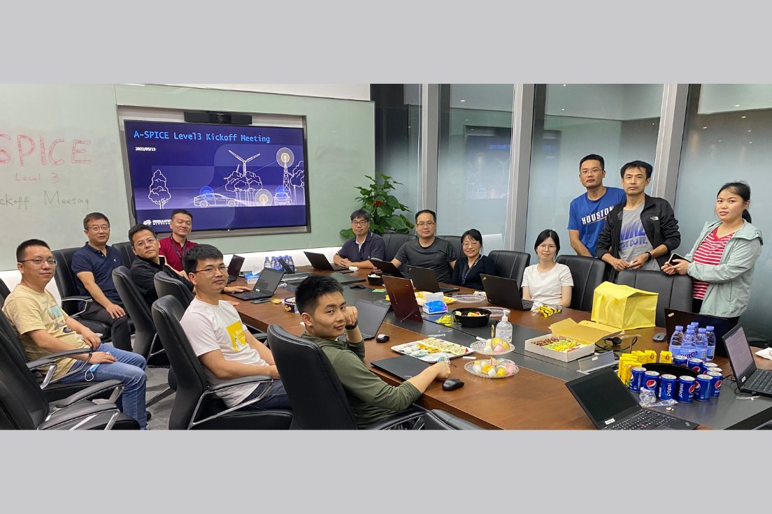 RollingWireless's tweet photo. 3 … 2 … 1 … GO! Just kicked off our #ASPICE Level 3 certification process, targeting completion at the end of the year. Bring it on! https://t.co/IzP979gyu4