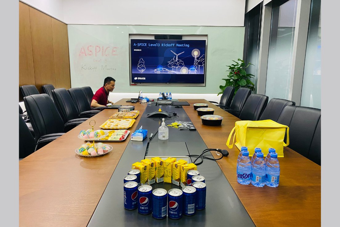 RollingWireless's tweet photo. 3 … 2 … 1 … GO! Just kicked off our #ASPICE Level 3 certification process, targeting completion at the end of the year. Bring it on! https://t.co/IzP979gyu4