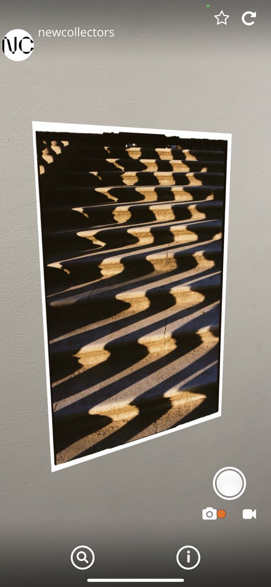 Go check out this great AR NFT exhibition. Presented by @newcollectorsny , <a href="/zenshortz/">Zenshortz.eth 🇩🇴</a> and <a href="/hoverlayAR/">Hoverlay</a> 
Featuring works by @emilka_eth, Alex Leav, Brendan Dugan and Timothy Nazzaro.