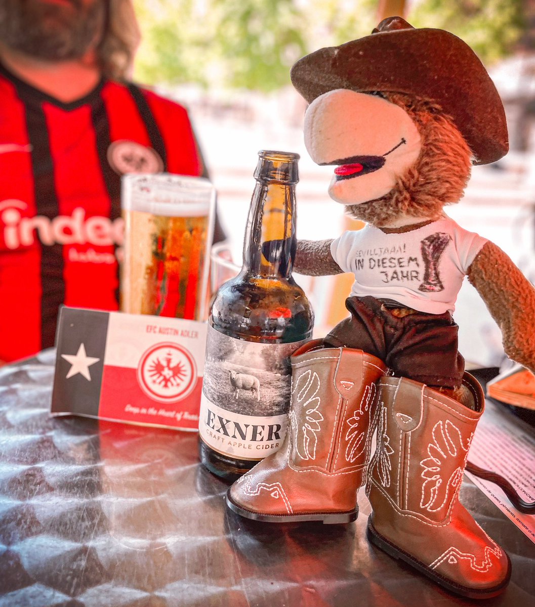 5️⃣4️⃣ hours till kickoff… pre-gaming has officially begun!!! #Sevilljaaaaa #europacupindiesemjahr #SGErfc 
🤠🦅🖤🤍🍺❤️‍🔥💪🥳🤪