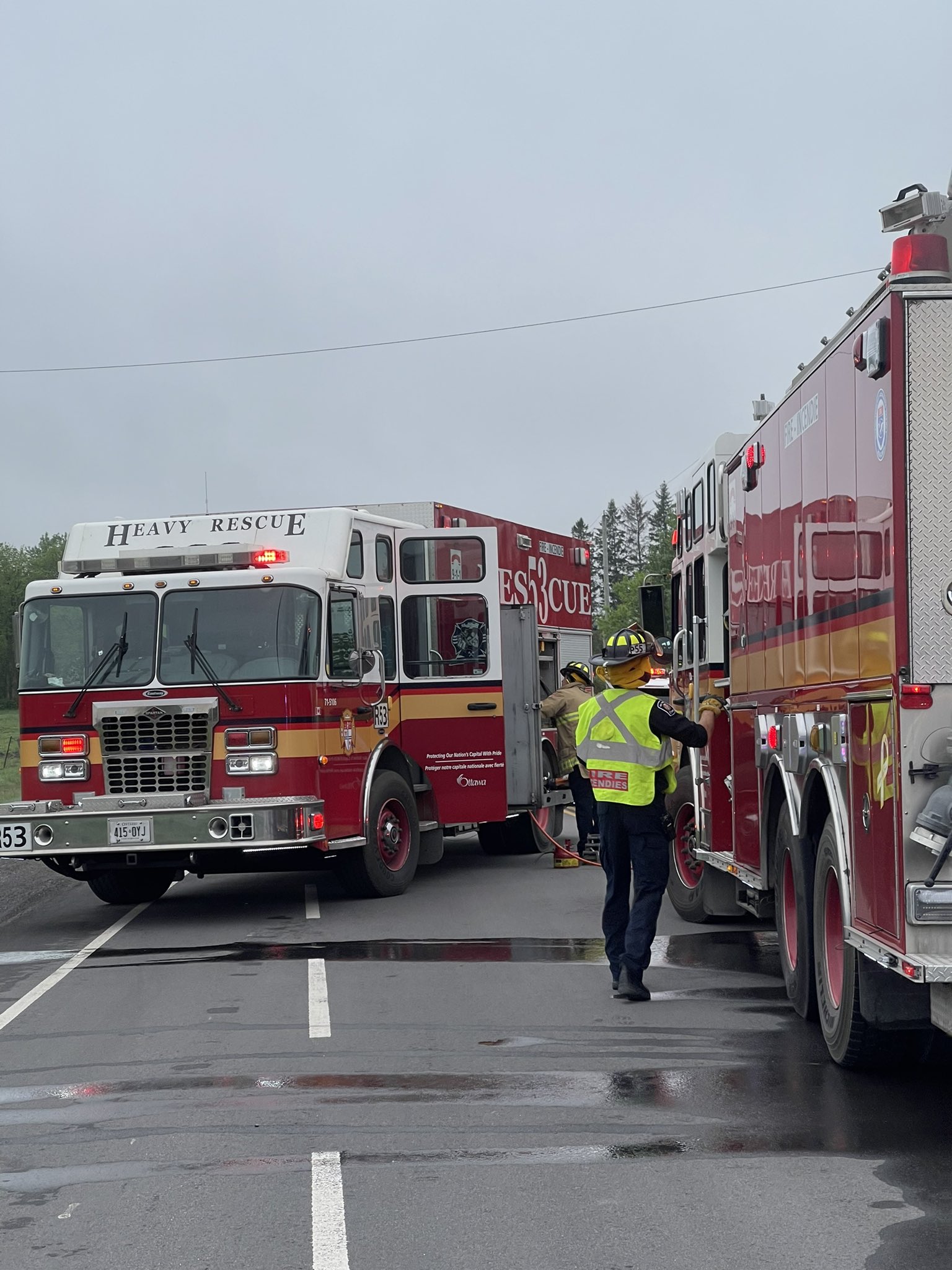 Ottawa Fire Services on Twitter "Photos from the scene at the