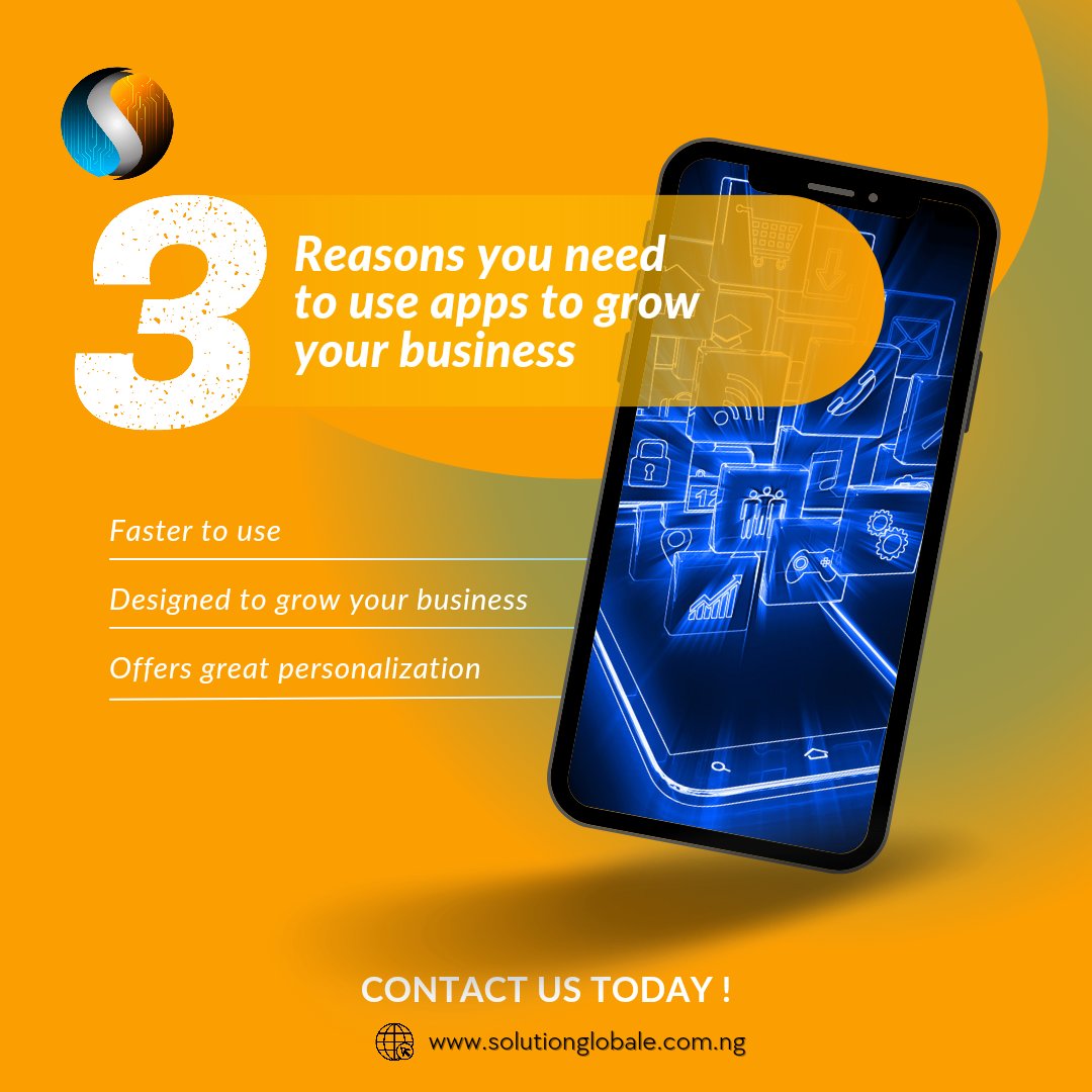 SGlobale's tweet photo. Mobile apps are often the first point of contact for solopreneurs and small businesses. They allow you to engage with your clients in new and unique ways, opening up new marketing options. https://t.co/Or2OcJEpHH