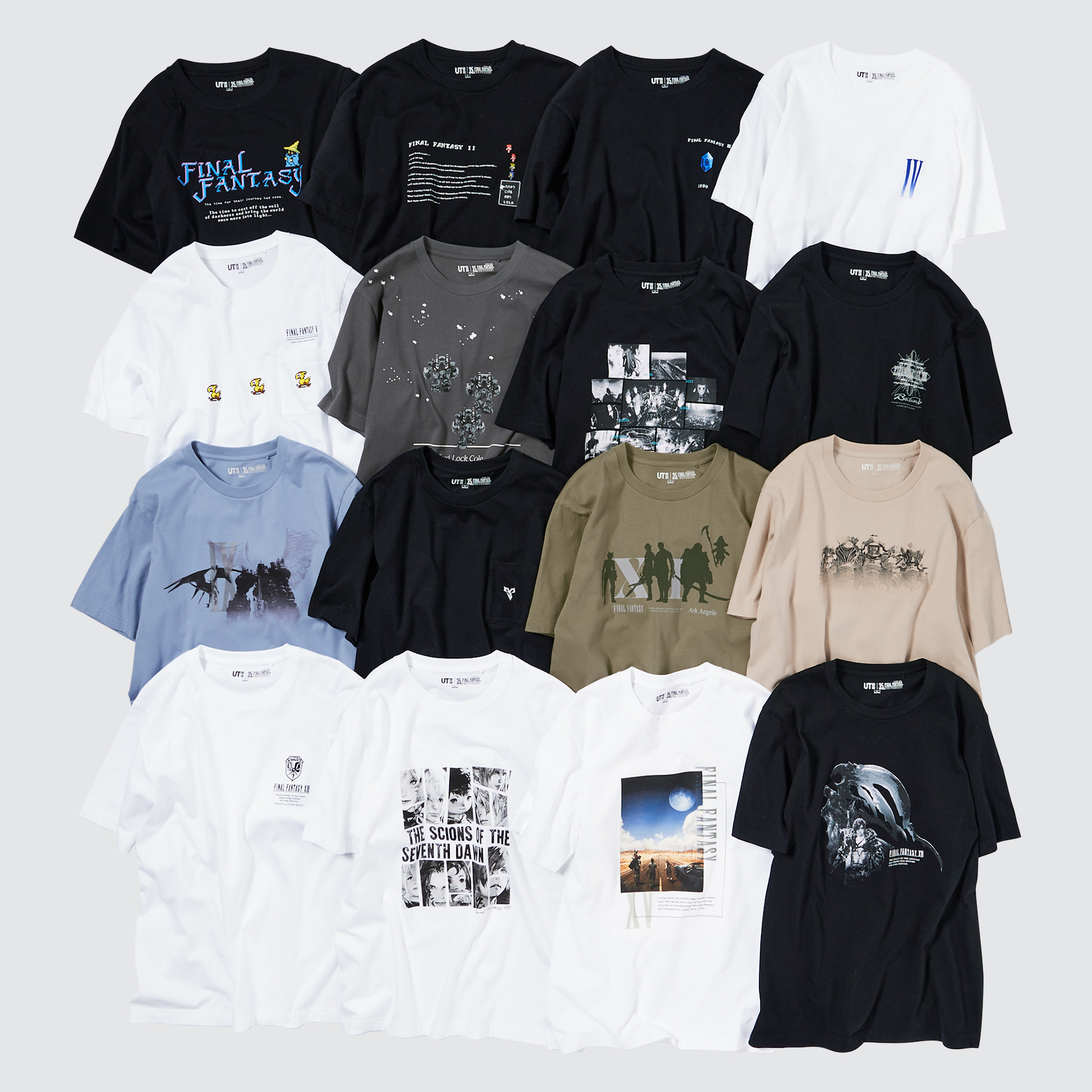 FINAL FANTASY 　ユニクロ FINAL FANTASY 35TH ANNIVERSARY UT | UNIQLO AU