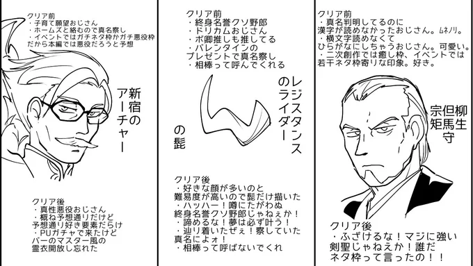 懐かしい感想絵を見つけました
2.5部ジジイの 