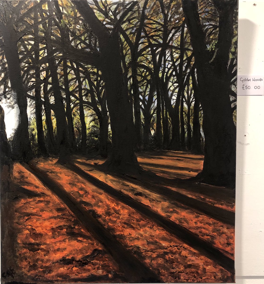 tmc_sh's tweet photo. @whatsonsthelens Carol Anne Eaves is the #painter in our #exhibition it is on until 17th June. #oilpainting #art #local #CafeMillais https://t.co/GMPfY44Edx