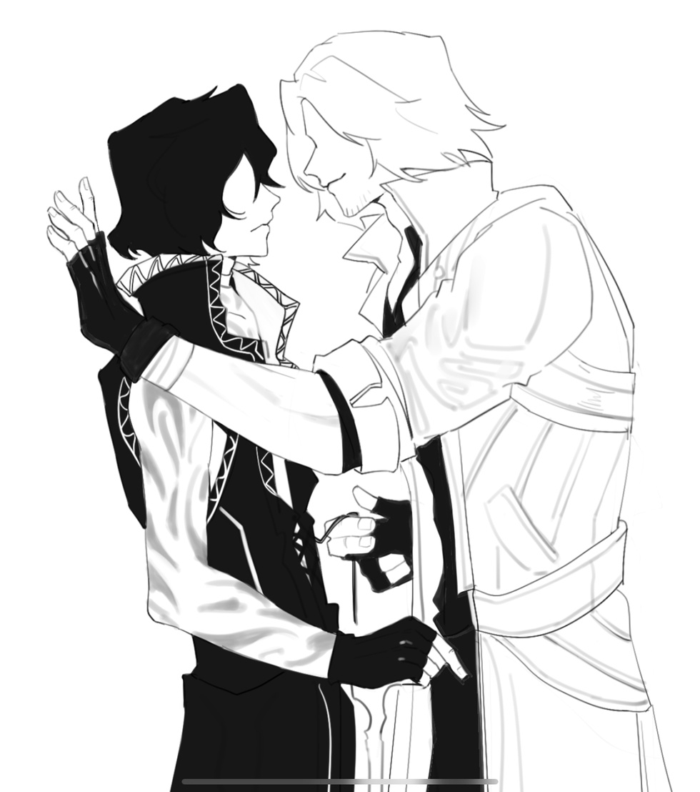 Lutrunaround's tweet photo. #DevilMayCry5 #DMC5  #V #Dante #VD
……❤️ https://t.co/ZpFwFNmPxV