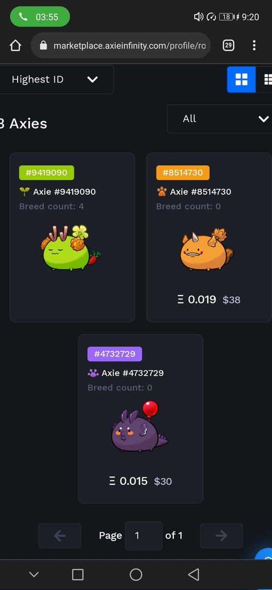 spicydebola's tweet photo. This team for 0.025 eth!
#AxieInifinity https://t.co/L63mih0X0N