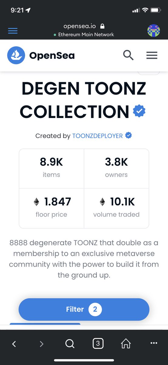 jaypeeks313's tweet photo. This floor price heating up quicker then a junkies spoon ๐ฅ @DegenToonz you created a monster #toonztothemoon #ganggang #eth #diamondhands #houstonwehaveliftoff https://t.co/nuuV8erFYs