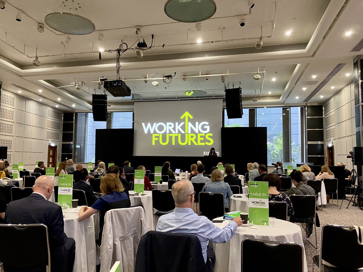 Great to be supporting the Working Futures event in London this week. Time to look into the crystal ball… what does the future of work look like?

#EmployeeEngagement #Culture #WorkingFutures