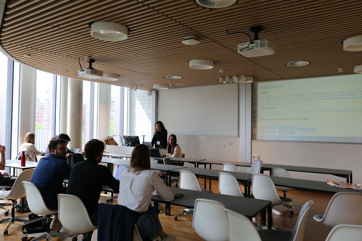 HBP_Education's tweet image. Time for parallel hands-on sessions!
Participants can learn about 
🧠 Browsing #atlases online
📊 #datasharing
💻 Using the #PyNN library on @EBRAINS_eu or
🟢#Computational workflows in #EBRAINS