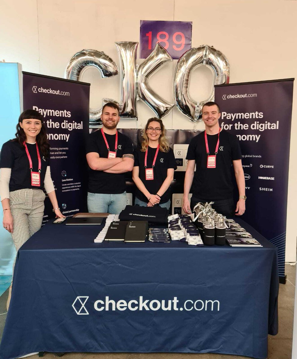Checkout's tweet photo. Did you spot our team at @milkroundabout this weekend? 

We loved meeting all of you and congrats to the winners from our scratch card giveaways 🎉

For a full list of our tech roles, head to https://t.co/zWQzD8CeaH

#SMRMay22 #TechCommunity #TeamCheckout https://t.co/V1BfpCXC3X