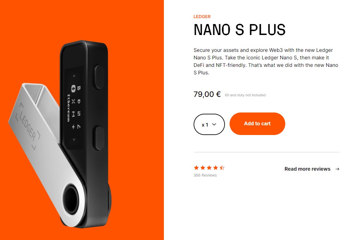 deloxelhumilde's tweet image. 🎁 Sorteo Ledger Nano S Plus 🎁

El sorteo tendrá lugar el próximo JUEVES en el Tradeando con Delox de las 18h.

Para participar:
1⃣ Sígueme en Twitter
2⃣ Dale Like a este Tweet
3⃣ Haz Retweet de este Tweet

¡Mucha suerte a tod@s! 🥰