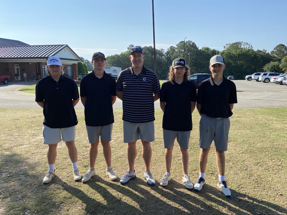 Day 1 @ AA State Golf Tournament at Southern Hills GC in Hawkinsville. Go Eagles!
