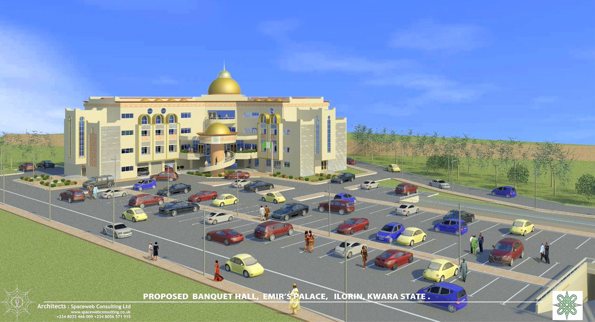 SpacewebA's tweet photo. Proposed office of the Emir of Ilorin building, Central Mosque Area, Ilorin.
Designed by Spaceweb consulting Ltd.
Year: 2012
Theme: Architectural Symbolism
#Spaceweb #Architects #Ilorin #Emir #form https://t.co/sSex7Fgeo8