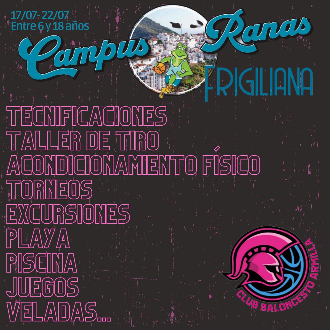 ARMILLACB's tweet photo. Familia, nos vamos de vacaciones?!☀️
🖤Esta temporada hemos tenido muchos motivos para celebrar🏀 Y queremos hacerlo todos juntos este verano!!
🔜 Esta semana nos reuniremos de forma presencial con nuestras familias para contaros todo #elplan 🔥
#Año13 #ClosingSeason #CBAFam https://t.co/Y66el0JzHA