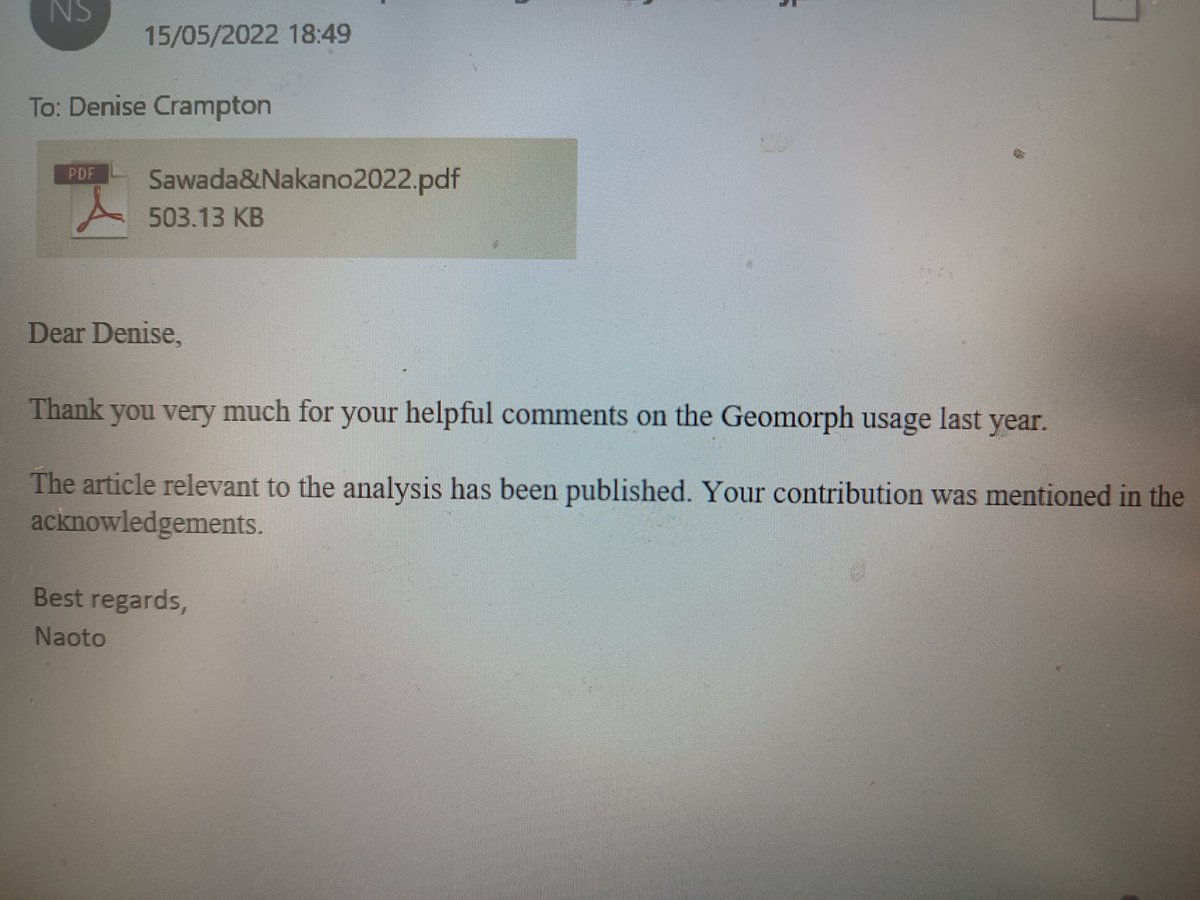 CramptonDenise's tweet photo. I could literally cry. I've received many hundreds of questions and comments regarding geometric morphometrics from over the years from researchers around the world and this is my first ever acknowledgement 👏👏🙌🎊 #geometricmorphometrics #academia #WomenInSTEM #geomorph https://t.co/RsezcDJWWq