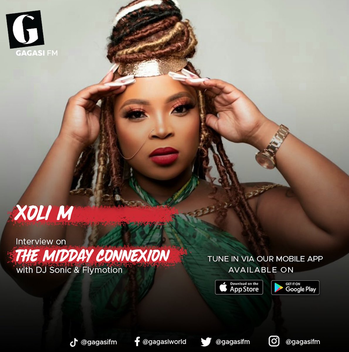 [#ICYMI] If you missed this chat with Xoli M ungasabi just click this link echocast.fabrik.fm/Z5J0XWrqyMMPmW and listen to the entire interview via our App.

#StillAtIt
#TheUprising