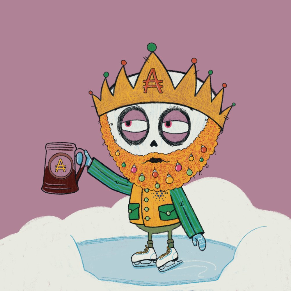 SnowSkellies's tweet photo. A toast to you Skellies fam: May your drink of choice be tasty this weekend!
#ToastySaturdays #SnowSkellies #Cardano #CardanoCommunity #NFTs https://t.co/DoQB1DbxEu
