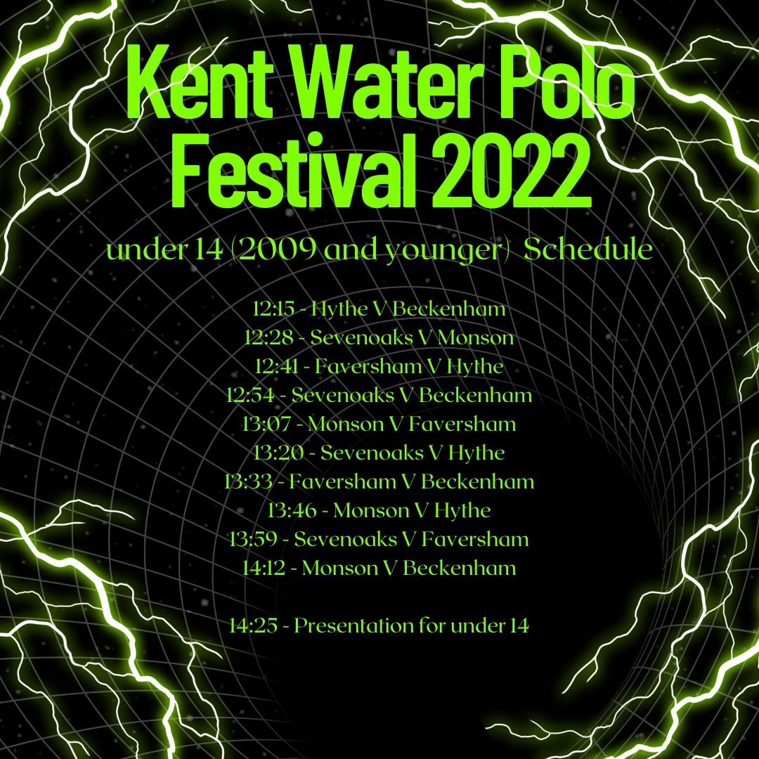 Less than 1 week until the Kent Festival 2022
