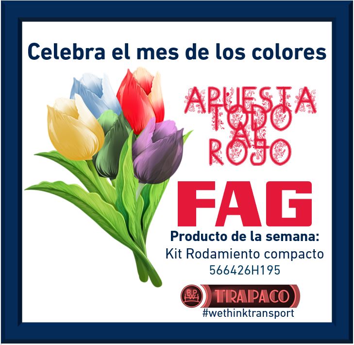 bpwtrapaco's tweet photo. ¡Magenta! Esta semana te presentamos un kit de rodamiento compacto de FAG ¡con un 10% de descuento ADICIONAL al que ya te aplicamos!

Consulta con tu Asesor Comercial.

#wethinktransport #colores https://t.co/EszTj7FdqK