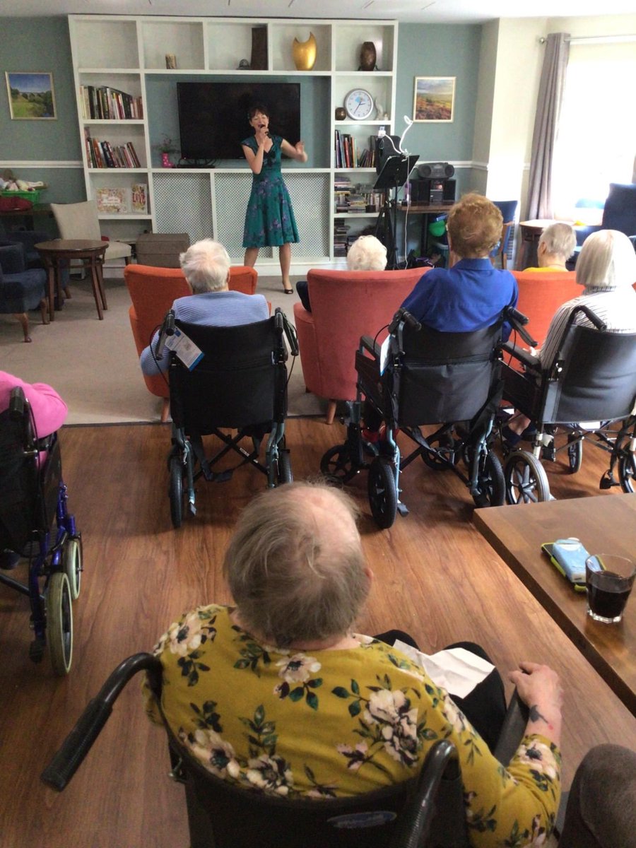 A great week last week visiting 2 <a href="/BupaUK/">Bupa UK</a> care homes #brookview #alderleyedge and  #mountview #macclesfield Providing music and having a few laughs. 🎵