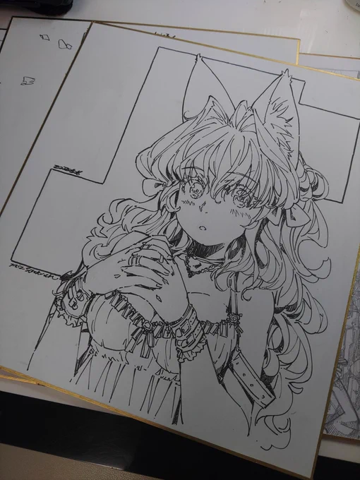 線画が溜まってるけど、とにかくやれることをやるのだ 