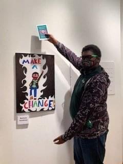 ESCofNJ's tweet photo. Congratulations to students from NuView Academy and the Center for Lifelong Learning as their artwork has been accepted and displayed for the Chhange 2022 Colloquium at Brookdale Community College! #ESCNJ #NuViewNJ #CLLNJ https://t.co/8owQZx0BRR