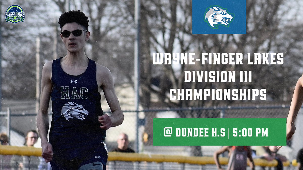 HACAthletics's tweet photo. ๐จ BIG day for the #HACtrackandfield team! Wolves are on the road for a the Wayne-Finger Lakes DIII Championship Meet this afternoon! ๐จ
๐ฝ #HACtrackandfield - #WFL DIII Championships ๐
๐ซ Dundee H.S.
๐ 5:00 PM Start
#GoWolves @SecVTrackField #WFL https://t.co/CrdYPF2grN