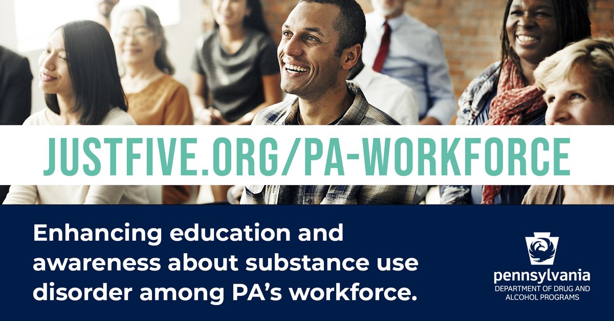 Like with cancer and heart disease, early screening and treatment for addiction can improve health outcomes. 

Encourage your employees to take a few minutes to educate themselves about the disease of addiction: justfive.org/pa-workforce