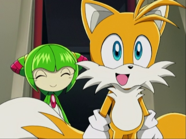 sonic x screenshots tails and cosmo