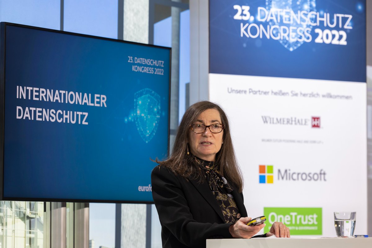 Is #data the new oil? No, data is infrastructure... a clear vision everyone should benefit from! <a href="/JulieSBrill/">Julie Brill</a> <a href="/Microsoft/">Microsoft</a> #dataprotection #datenschutz #dsk22