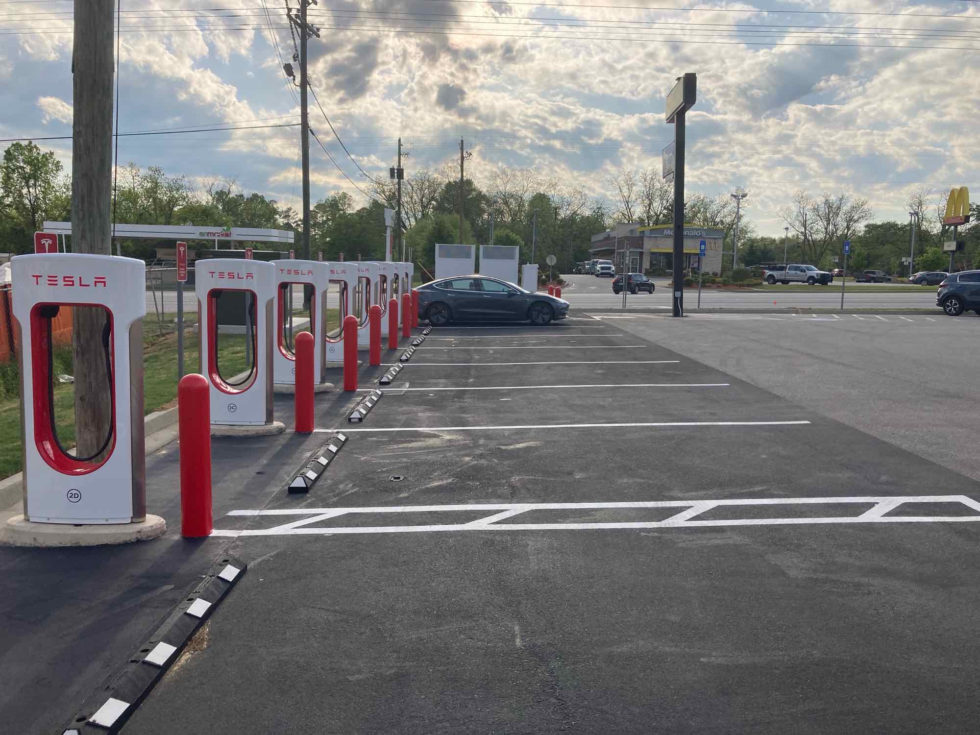 Tesla Charging on Twitter "New Tesla Supercharger Millen, GA (8