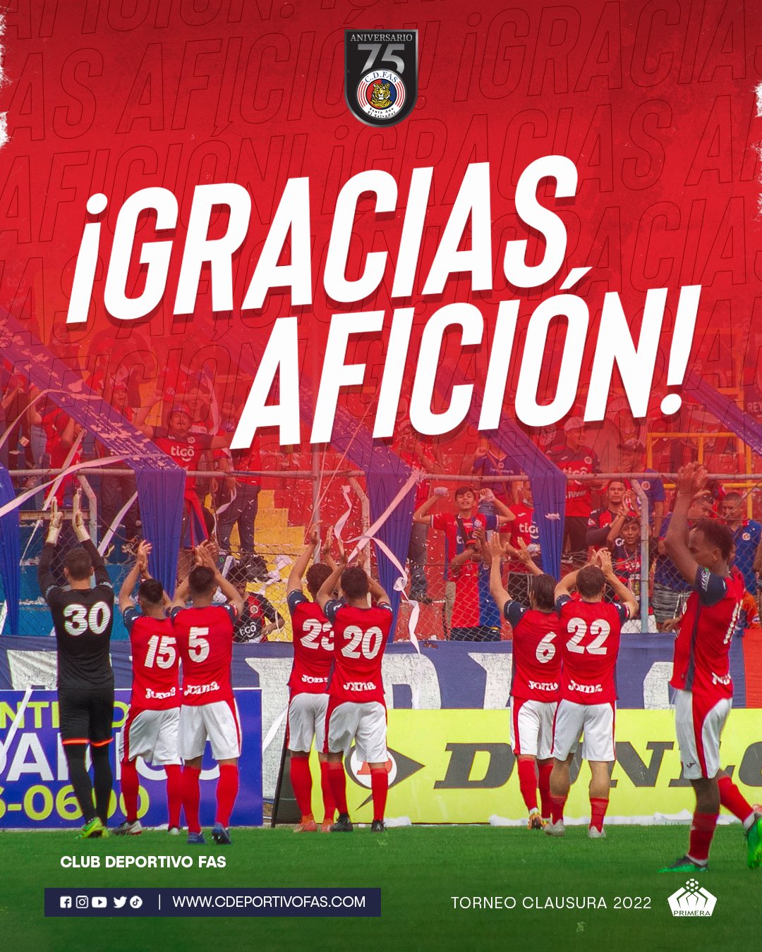 Club Deportivo FAS on X: 🙏 / X