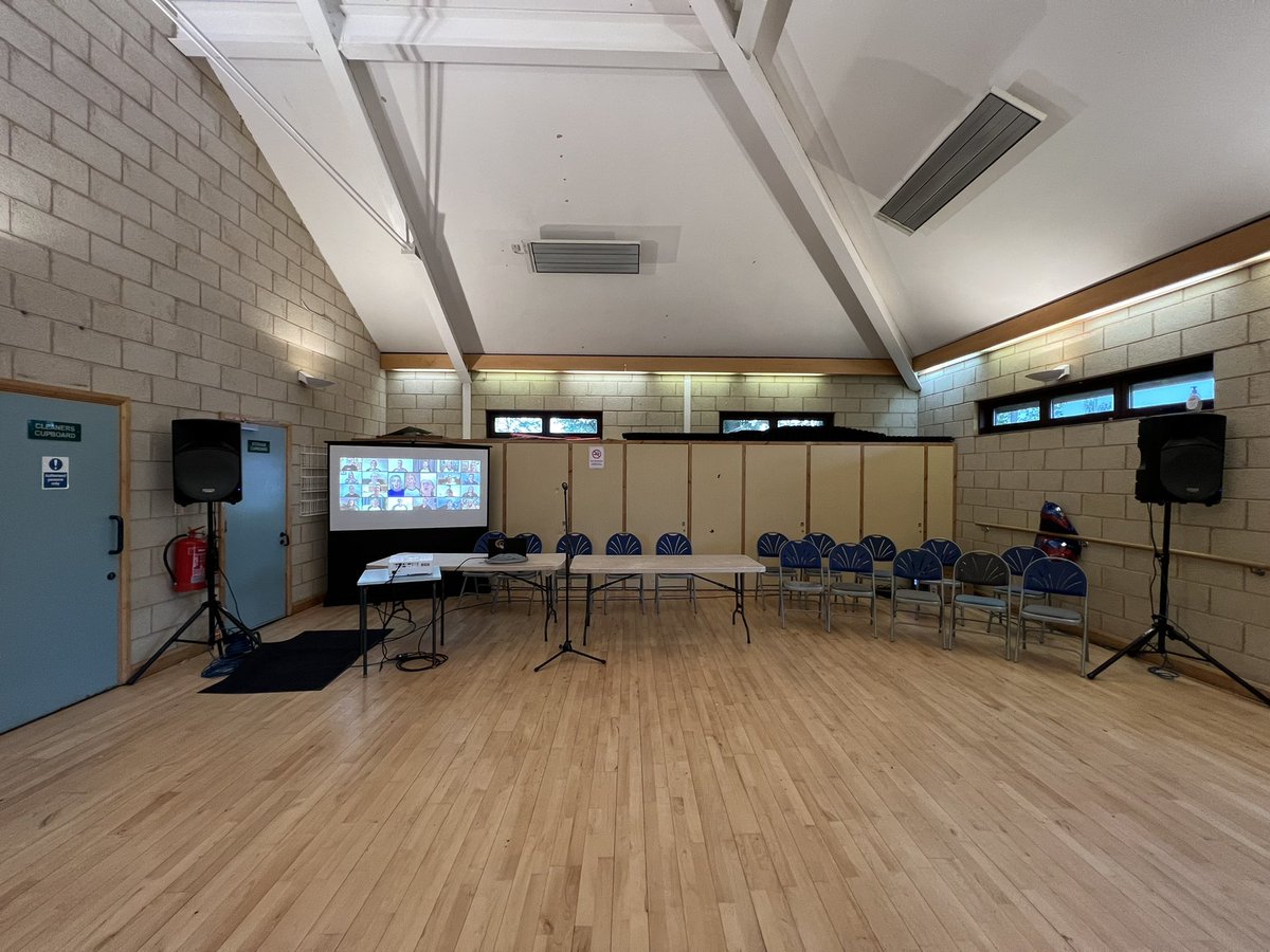 AvanitUK's tweet photo. We also do system hire, here we have a small voice reinforcement and projection system for a Parish Council meeting. https://t.co/2JytIQdfFI