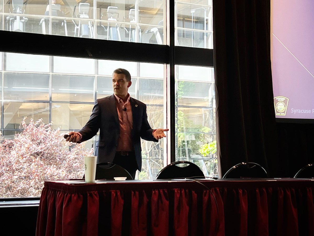 “A bad press conference with good information will still be a disaster.” 

Planning will make or break your information delivery. Syracuse Lt. Matt Malinowski sharing valuable insights about communicating when the spotlight gets hot. 

#PIOMidyear
