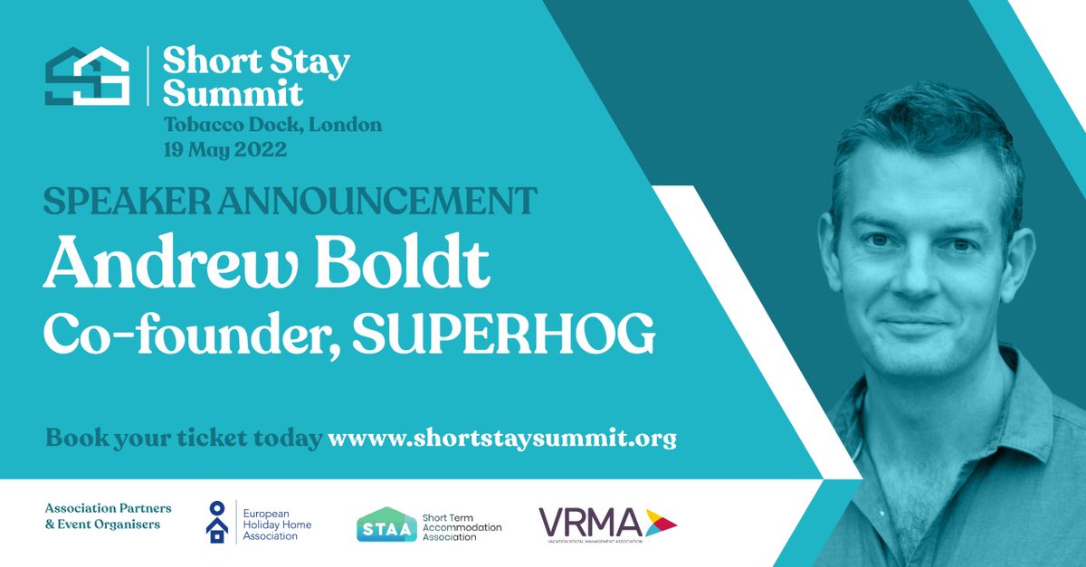 Join us at the Short Stay Summit Europe 🏠

Our Co-Founder Andrew Boldt will be taking part in a workshop panel discussion around host experience operations. 

@MinutHQ @PasstheKeysUK @roomonitor @mySUPERHOG

#ShortStaySummit #shorttermrentals #operations