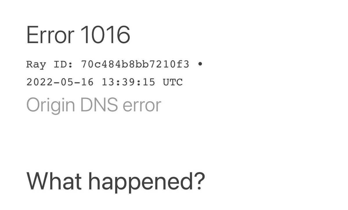 johand199's tweet photo. @kabirsikand Just had a go at it, and unfortunately it wasn’t that simple :( The creation flow was just fine and DNS record created but only getting a 1016. 

Support does not seem to be aware of this feature (ticket: #2449740) so they where of no assistance https://t.co/ZqApDJSaxk