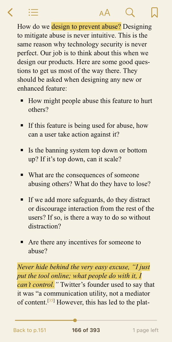 Aulia Rahmani (@aulley) on Twitter photo Design to prevent abuse ⬇️
Note to self;
Should always be aware of the negative scenarios. Provide the design to prevent abuse.
Taken from Tragic Design Design to prevent abuse ⬇️
Note to self;
Should always be aware of the negative scenarios. Provide the design to prevent abuse.
Taken from Tragic Design