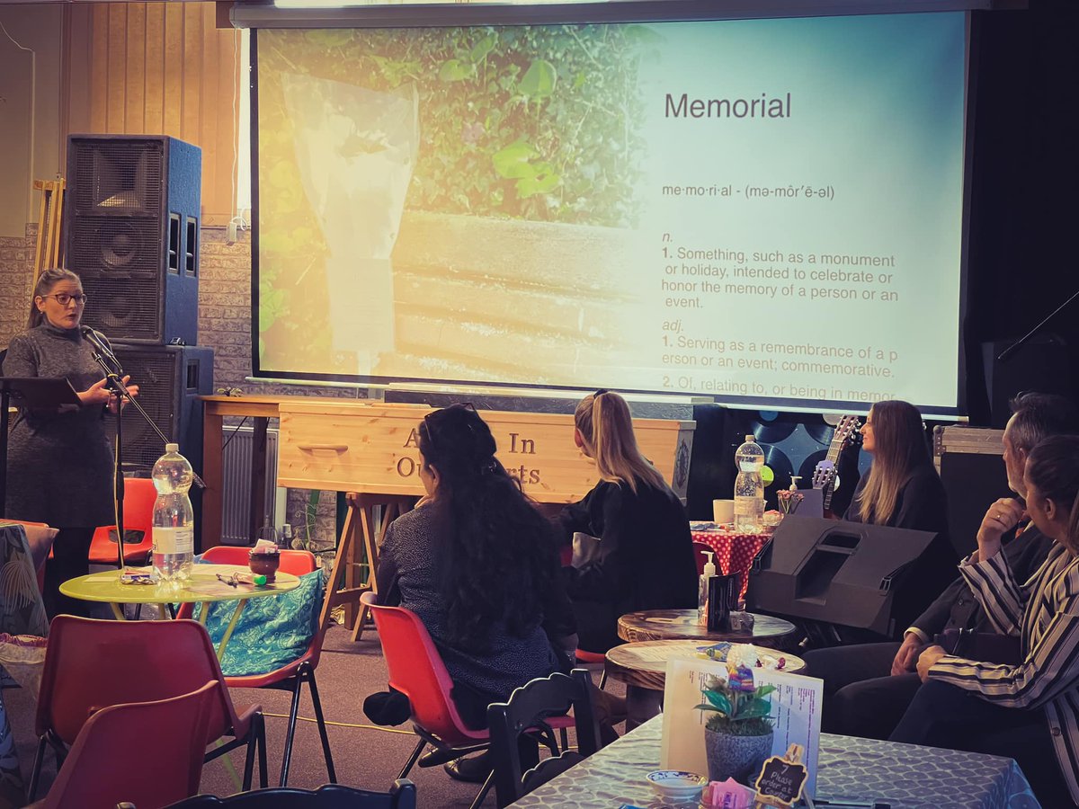 CoffinClubGM's tweet photo. Incoming pictures from our amazing event on Saturday! 

Viva la #funeral revolution! 

#CoffinClub #GreaterManchester #Manchester #Tameside @CorpPOPHyde https://t.co/FpKL5h3zAo