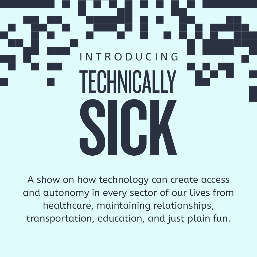 empowereduspod's tweet photo. #TechnicallySick explores how technology can improve access to education, employment, transportation, and improve socialization for the disabled and chronic illness communities.  

Listen to the first episode at https://t.co/DKJUY6oNpl

#EmpoweredUsNetwork https://t.co/4JtjROHPrX