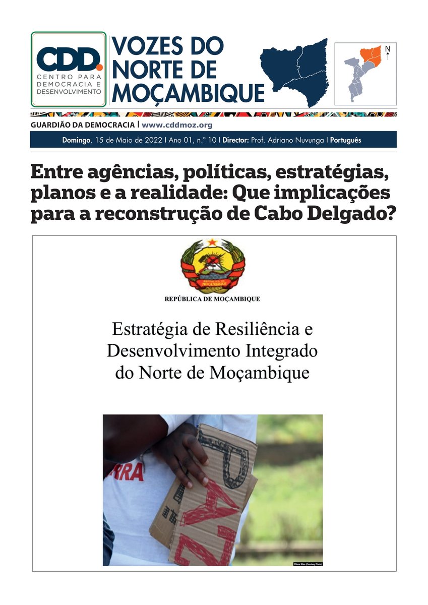 CDD_Moz's tweet photo. Entre agências, políticas, estratégias, planos e a realidade: Que implicações para a reconstrução de Cabo Delgado?

Leia mais:https://t.co/tZLYQISZ6r https://t.co/G1j9I6RRKK