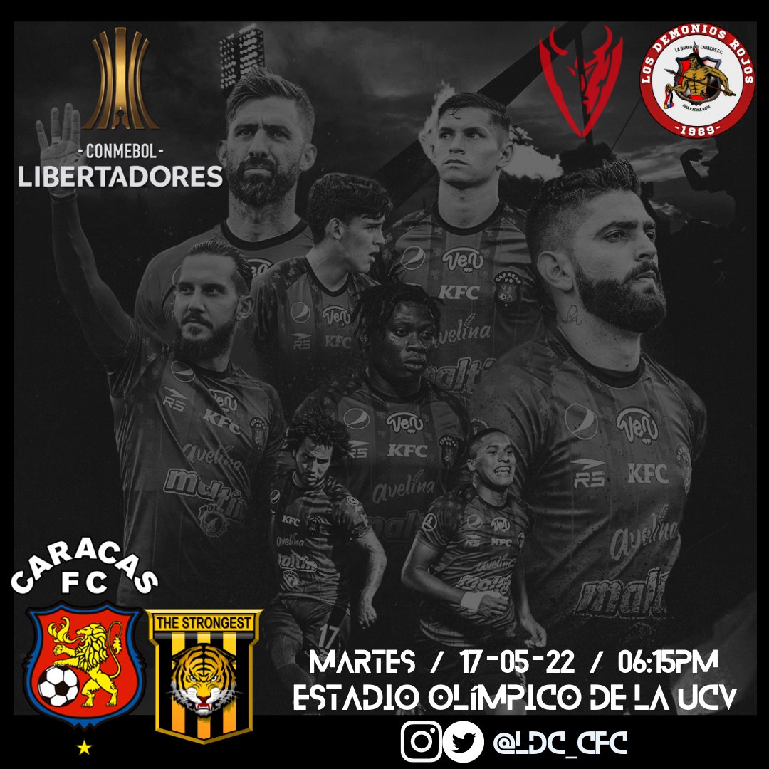LDC_CFC's tweet photo. 🔜 Próximo partido:
#LDR
#DaleRo
#Libertadores
#SomosCaracas
#JuntosPorCaracas
#CopaLibertadores
#LosDemoniosRojos
#LDRLIBERTADORES
#AlEstadioPorCaracas https://t.co/nALmD6JXp4
